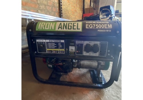 Генератор бензиновий EG7500EM «IRON ANGEL» 7.5 Квт, 